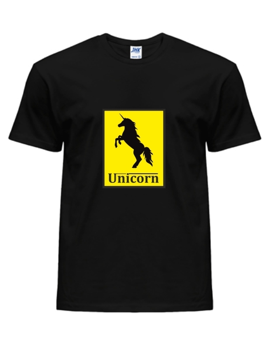 UNICORN - Koszulka z nadrukiem męska