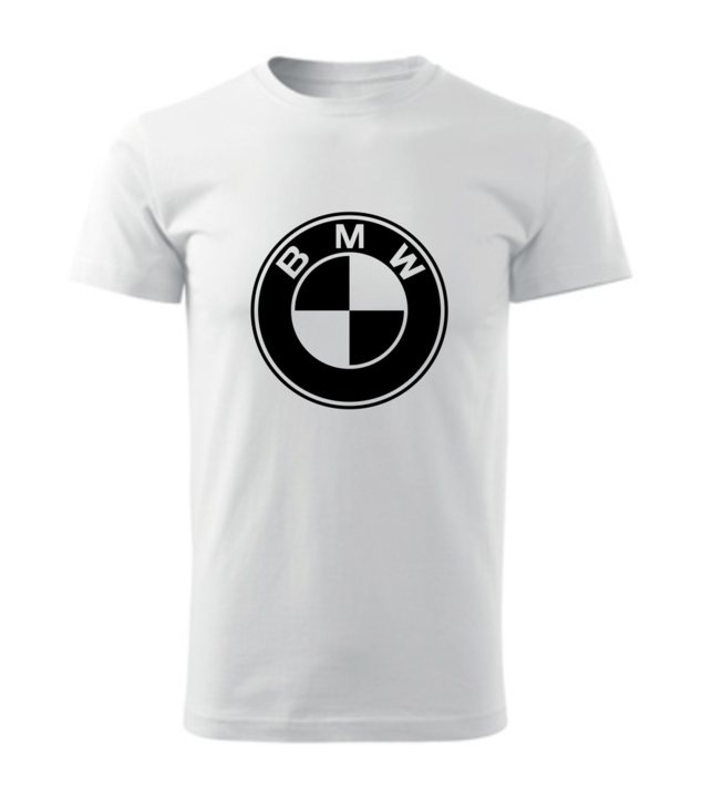 BMW LOGO AUTA - koszulka męska
