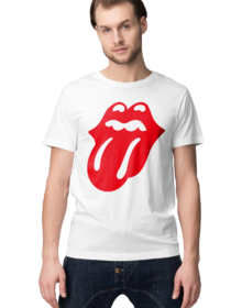 The Rolling Stones - Czerwona - Koszulka z nadrukiem Męska