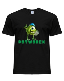 Potwory i Spółka Śmieszna koszulka Potworek   - Koszulka z nadrukiem dziecięca