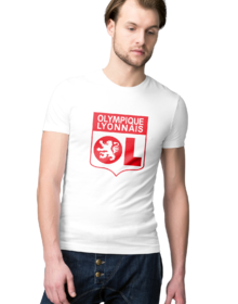 Koszulka Kibica OLIMPIQUE LYON Koszulka z nadrukiem Męska