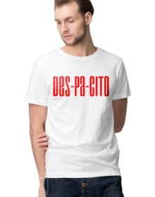 DESPACITO - Czarna - Koszulka z nadrukiem Męska