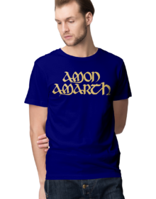 Amon Amarth - Niebieska - Koszulka z nadrukiem Męska