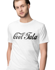 Cool Tata - Czerwona -  Koszulka z nadrukiem Męska