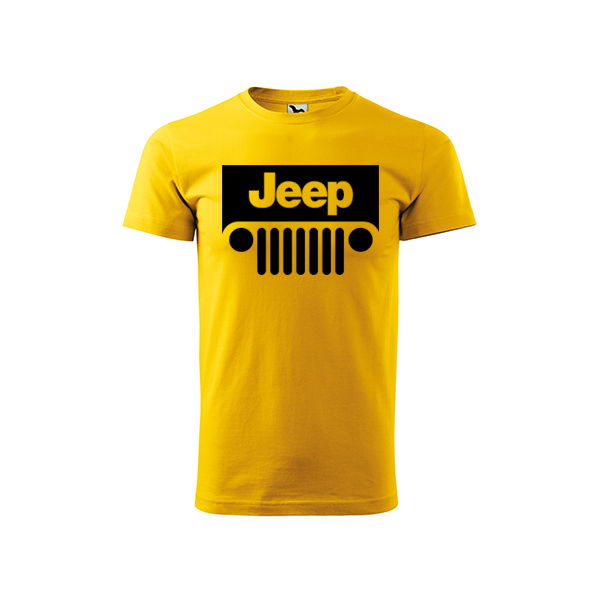 JEEP LOGO AUTA - koszulka męska 