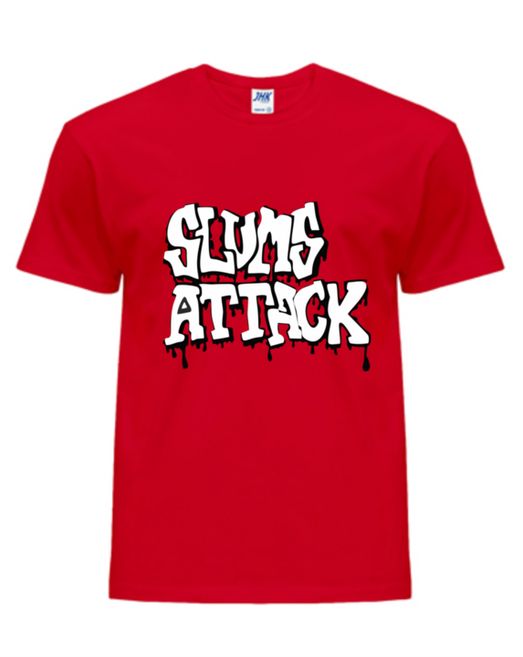 SLUMS ATTACK - Koszulka z nadrukiem Męska