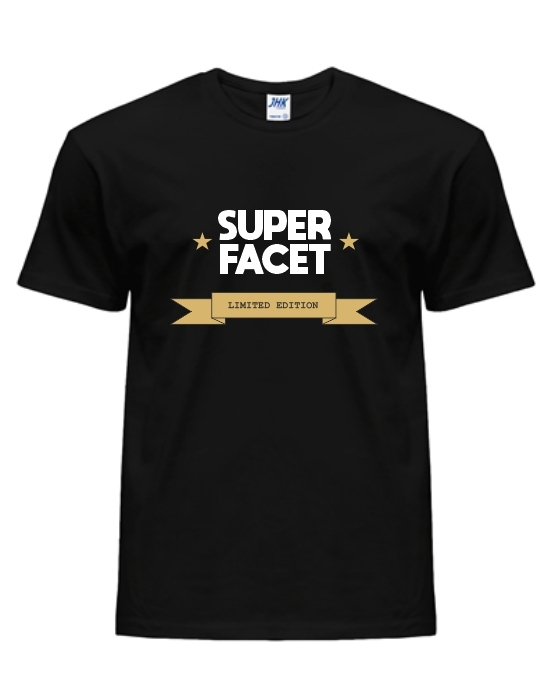 SUPER FACET   - Koszulka z nadrukiem Męska
