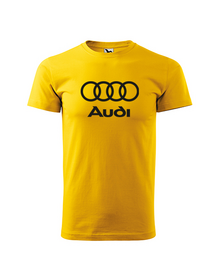 AUDI LOGO AUTA - koszulka męska