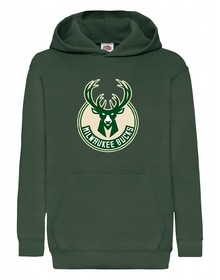 NBA - MILWAUKEE BUCKS  - Bluza z nadrukiem męska