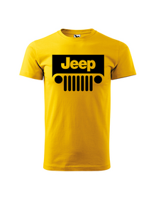 JEEP LOGO AUTA - koszulka męska 