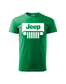 JEEP LOGO AUTA - koszulka męska 