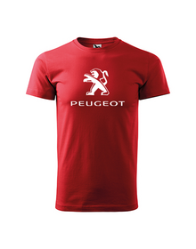 PEUGEOT LOGO AUTA - koszulka męska 