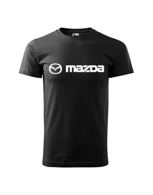 MAZDA LOGO AUTA - koszulka męska 