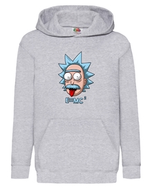 RICK&MORTY - SZARA - Bluza z nadrukiem dziecięca