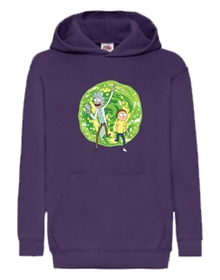 RICK&MORTY- FIOLET - Bluza z nadrukiem dziecięca