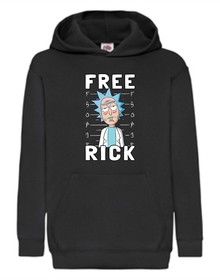 RICK&MORTY- CZARNA - Bluza z nadrukiem dziecięca