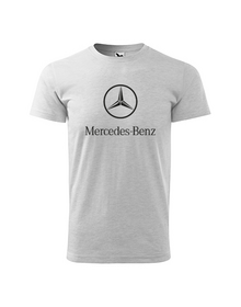 MERCEDES LOGO AUTA - koszulka męska 